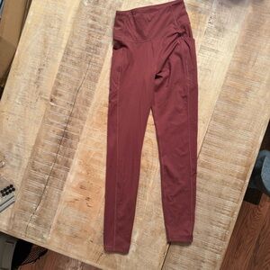 Women's Deep Mauve Performance Underscrub Legging - XS / Deep Mauve